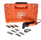 FEIN MultiMaster MM 300 PLUS START Utensile ad oscillazione 250 W Starlock Plus + Set 6 lame + Valigetta