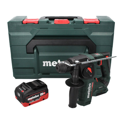 Metabo BH 18 LTX BL 16 Tassellatore a batteria 18 V 1.3 J SDS-plus Brushless + 1x Batteria 5,5 Ah + Valigetta MetaBOX - senza caricabatterie