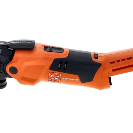 FEIN MultiMaster AMM 500 PLUS C Akku Oszillierer 18 V Starlock Plus + Schleifplatten Set + 2x Akku 3,0 Ah + Ladegerät + Koffer