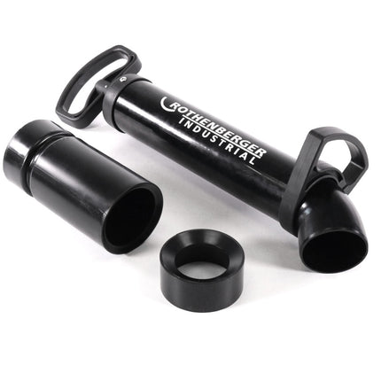 Rothenberger Industrial Sanikit 10 tlg. Werkzeugkoffer Sanitär Set ( 070673E ) + RoPump Power Saugdruck Handpumpe Rohrreiniger + Gummiadapter ( 1500002695 )