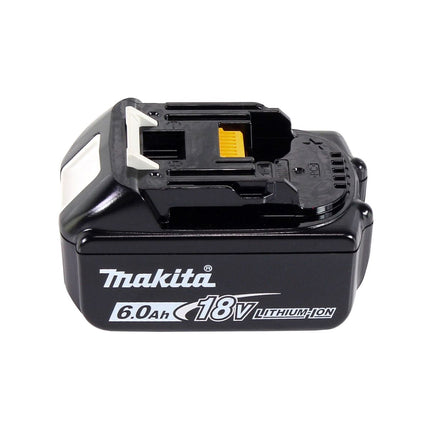 Smerigliatrice angolare a batteria Makita DGA 504 G1J 18 V 125 mm brushless + 1x batteria ricaricabile 6,0 Ah + Makpac - senza caricabatterie