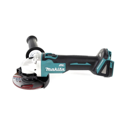 Smerigliatrice angolare a batteria Makita DGA 504 G1J 18 V 125 mm brushless + 1x batteria ricaricabile 6,0 Ah + Makpac - senza caricabatterie