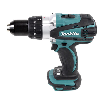 Makita DDF 458 RGJ Trapano avvitatore a batteria 18V / 91Nm + 2x Batteria 6,0 Ah + Caricabatterie + Valigetta Makpac