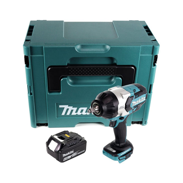 Avvitatore a impulsi a batteria Makita DTW 1002 G1J 18 V 1000 Nm 1/2" brushless + 1x batteria ricaricabile 6,0 Ah + Makpac - senza caricabatterie