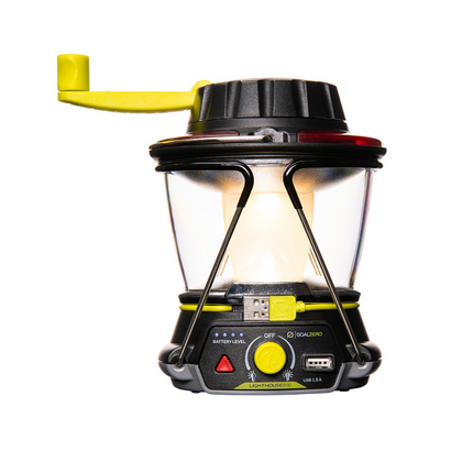 Goal Zero Lighthouse 600 Laterna LED / 600 Lumen - 180° / 360° ( 32004 ) + Luce di emergenza + Elevatore di potenza