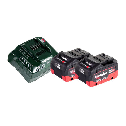 Metabo W 18 LTX 125 Quick Akku Winkelschleifer 18 V 125 mm + 2x Akku 8,0 Ah + Ladegerät + MetaLoc