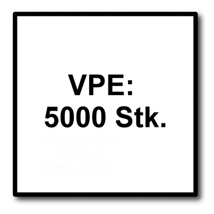 SPAX GIX-A Schnellbauschrauben 3,9 x 25 mm 5000 Stk ( 5x 1091170390256 ) Vollgewinde Trompetenkopf Kreuzschlitz H2 Nadelspitze Phosphatiert