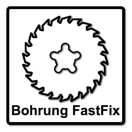 Set di lame circolari speciali Festool TF58 3x 190 x 2,6 mm 190 mm ( 3x 492051 ) 58 denti