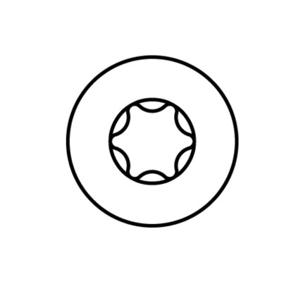 HECO MULTI MONTI plus MS Schraubanker 7,5 x 35 mm 100 Stück ( 49827 ) Betonschraube flacher Rundkopf T-Drive verzinkt blau A2K