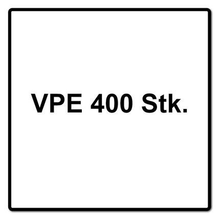 HECO MULTI MONTI plus F Schraubanker 6,0 x 60 mm 400 Stück ( 4x 48497 ) Betonschraube, Senkkopf, T-Drive, verzinkt blau, A2K