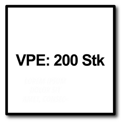 HECO MULTI MONTI plus F Schraubanker 6,0 x 50 mm 200 Stück ( 2x 48495 ) Betonschraube, Senkkopf, T-Drive, verzinkt blau, A2K