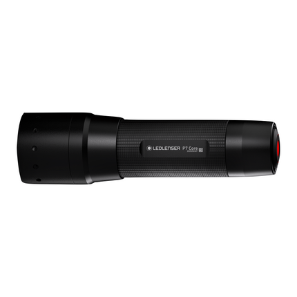 Ledlenser P7 Core LED Taschenlampe 450 lm IPX4 Schwarz ( 502180 ) + 4x Batterie