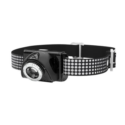 Ledlenser SEO7R LED Stirnlampe 220 lm IPX6 Schwarz ( 6107-RB ) + 1x Akku + 1x USB Kabel + 1x Batterie