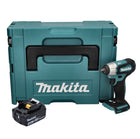 Avvitatore a impatto a batteria Makita DTW 180 M1J 18 V 180 Nm 3/8