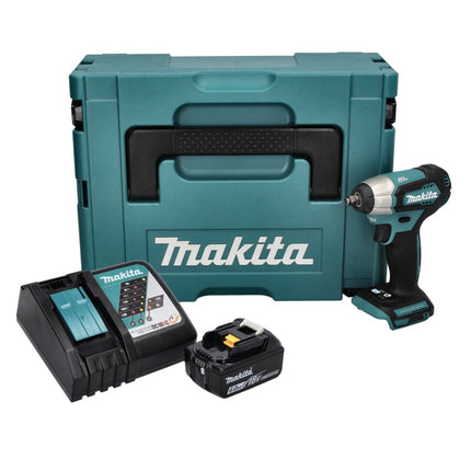 Makita DTW 180 RG1J Avvitatore a impatto a batteria 18 V 180 Nm 3/8" Brushless + 1x batteria 6,0 Ah + caricabatteria + Makpac