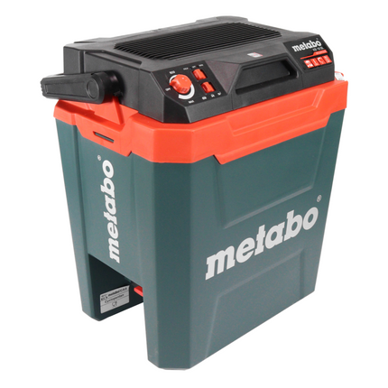 Frigorifero a batteria Metabo KB 18 BL 18 V con funzione keep warm 28 l senza spazzole + 1x batteria ricaricabile 4,0 Ah - senza caricabatterie