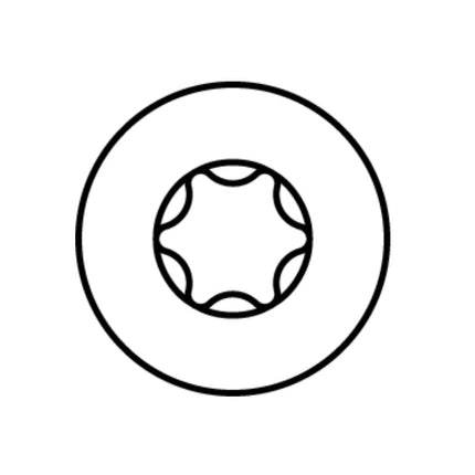 HECO MULTI MONTI plus F Schraubanker 7,5 x 120 mm 50 Stück ( 48519 ) Betonschraube, Senkkopf, T-Drive, verzinkt blau, A2K