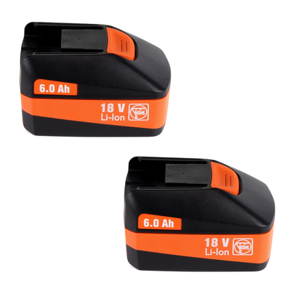 Fein Starter Set con + 2x Batterie 6,0 Ah + Caricabatterie rapido ALG 80 BC ( 92604323010 )