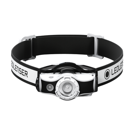 Ledlenser MH5 LED Lampada frontale 400 lm IPX4 nera / bianca ( 502146 ) + 1x Batteria + 1x Cavo di carica