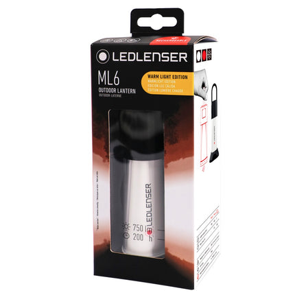 Ledlenser ML6 Laterna a LED 750 lm / IPX6 ( 502084 ) - luce calda bianca