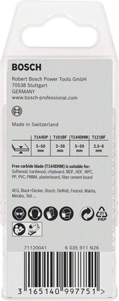 Bosch Stichsägeblatt Set 15tlg. für Holzarbeiten ( 2607011437 ) HCS / CT / BIM