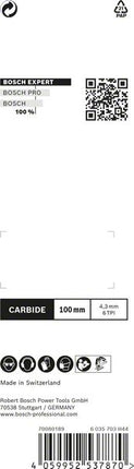Bosch EXPERT Fiber Plaster T 141 HM Lama da taglio 100 mm ( 2608900563 ) - 3 pz.