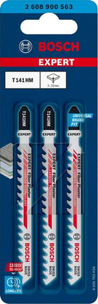 Bosch EXPERT Fiber Plaster T 141 HM Lama da taglio 100 mm ( 2608900563 ) - 3 pz.