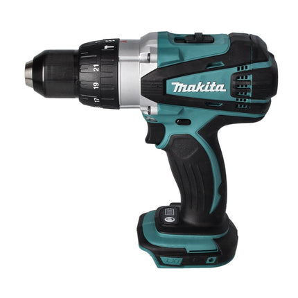 Makita DHP 458 M1J trapano a percussione a batteria 18 V 91 Nm + 1x batteria ricaricabile 4,0 Ah + Makpac - senza caricabatterie