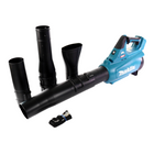 Makita UB 001 GZ Soffiatore a batteria Soffiatore per foglie 40 V max. brushless solo - senza batteria, senza caricabatterie