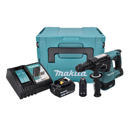 Makita DHR 243 RT1J Akku Bohrhammer 18 V 2,0 J SDS plus Brushless + 1x Akku 5,0 Ah + Ladegerät + Makpac