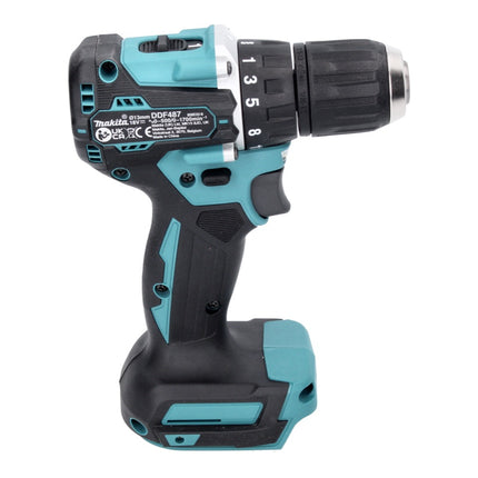 Trapano avvitatore a batteria Makita DDF 487 RA1 18 V 40 Nm brushless + 1x batteria ricaricabile 2,0 Ah + caricabatterie