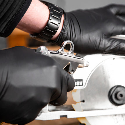 Guanti monouso in nitrile - neri 100 pezzi Taglia L / Large / non sterili