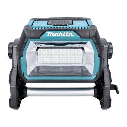 Makita DML 809 RT faretto da cantiere LED a batteria 18 V 10000 lm + 2x batteria ricaricabile 5,0 Ah + caricabatterie