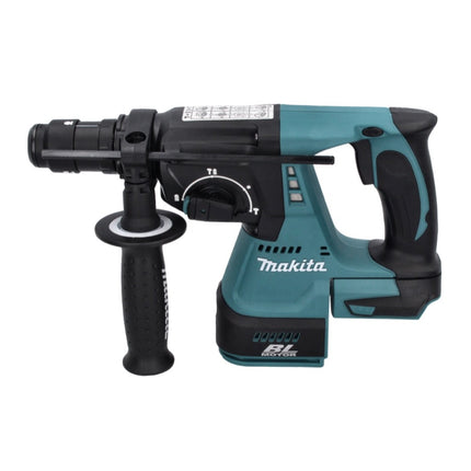 Makita DHR 243 Z Trapano a percussione a batteria 18 V 2,0 J SDS plus Brushless + set di punte da 5 pezzi - senza batteria, senza caricabatteria