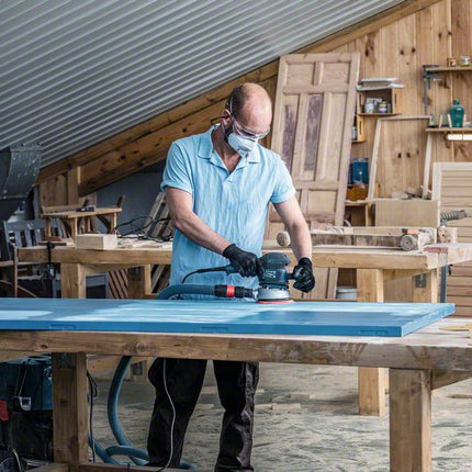 Bosch Expert C470 Schleifpapier 150 mm G120 50 Stk. ( 2608900921 ) 6 Loch für Exzenterschleifer - Toolbrothers