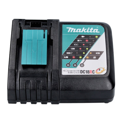 Kit alimentatore Makita 18 V ( 197952-5 ) con 2x batteria BL 1830 B 3,0 Ah + caricatore DC 18 RC + Makpac