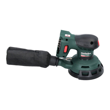 Metabo SXA 18 LTX 125 BL Levigatrice eccentrica a batteria 125mm 18V Brushless + 2x set di levigatura Toolbrothers TURTLE + set metaBOX - senza batteria, senza caricabatterie (600146840)
