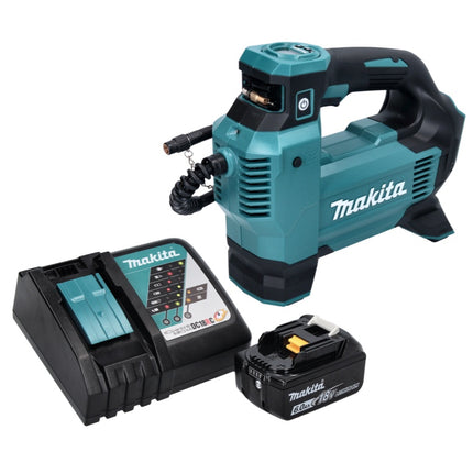 Compressore a batteria Makita DMP 181 RG1 18 V 11,1 bar + 1x batteria ricaricabile 6,0 Ah + caricabatterie
