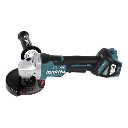 Smerigliatrice angolare a batteria Makita DGA 517 RG 18 V 125 mm brushless + 2x batteria ricaricabile 6,0 Ah + caricabatterie