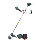 Metabo FSB 36-18 LTX BL 40 Decespugliatore a batteria 36 V ( 2x 18 V ) a due impugnature brushless + 2x batteria 8,0 Ah + caricabatteria
