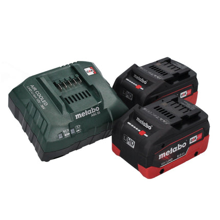 Metabo FSB 36-18 LTX BL 40 Decespugliatore a batteria 36 V ( 2x 18 V ) a due impugnature brushless + 2x batteria 8,0 Ah + caricabatteria