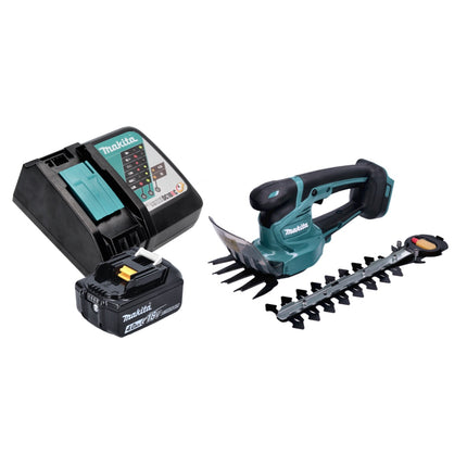 Makita DUM 111 RM1X Cesoie per erba a batteria 18 V + 1x batteria 4,0 Ah + caricabatterie