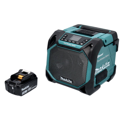 Makita DMR 203 F1 Altoparlante Bluetooth 12 V 18 V IP64 + 1x batteria ricaricabile 3,0 Ah - senza caricabatteria