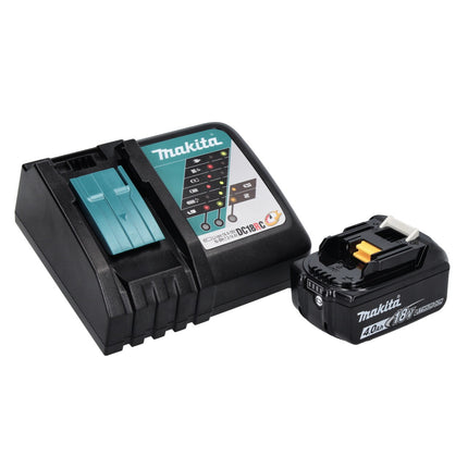 Makita DMR 203 RM1 Altoparlante Bluetooth 12 V 18 V IP64 + 1x batteria ricaricabile 4,0 Ah + caricabatterie