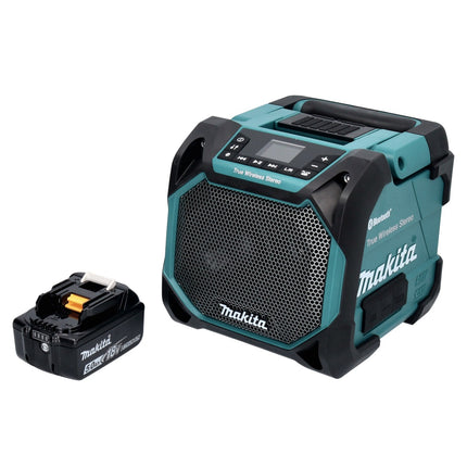 Makita DMR 203 T1 Altoparlante Bluetooth 12 V 18 V IP64 + 1x batteria ricaricabile 5,0 Ah - senza caricabatterie
