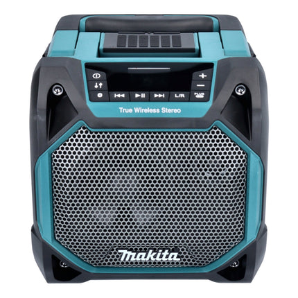 Makita DMR 203 RT Altoparlante Bluetooth 12 V 18 V IP64 + 2x batteria ricaricabile 5,0 Ah + caricabatterie