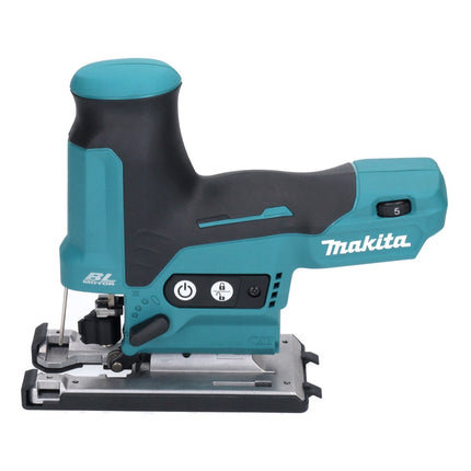 Makita JV 102 DSAJ Akku Pendelhubstichsäge 12 V max. Brushless + 2x Akku 2,0 Ah + Ladegerät + Makpac