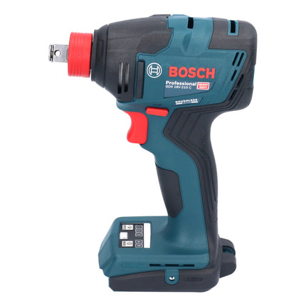 Bosch GDX 18V-210 C Professional Akku Drehschlagschrauber 18 V 210 Nm Brushless ( 06019J0201 ) + Connectivity Modul + L-Boxx - ohne Akku, ohne Ladegerät