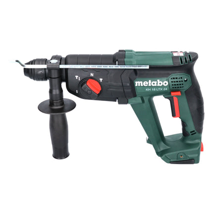 Metabo KH 18 LTX 24 martello combinato a batteria 18 V 2.1 J SDS plus + 2x batteria 4.0 Ah + caricabatterie + metaBOX ( 601712510 )