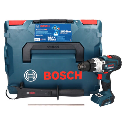 Bosch GSB 18V-150 C Trapano a percussione professionale a batteria 18 V 150 Nm ( 06019J5102 ) Biturbo Brushless + L-Boxx - senza batteria, senza caricabatterie